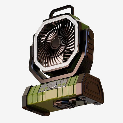 Airvexo 3-in-1 Ventilator mit LED-Licht und Fernbedienung