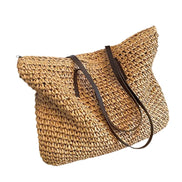 Laymira Damen Shopper aus Naturfasern mit verstellbaren Trägern