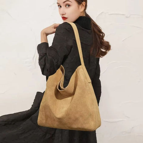 Carvina Umhängetasche – Crossbody Tasche mit Reißverschluss und verstellbarem Schulterriemen