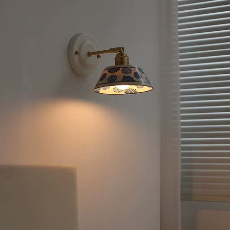 Ceravon LED Wandleuchte aus Keramik für Innenräume