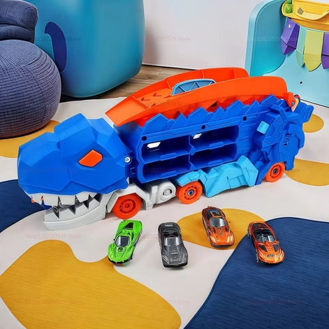 Veltrion Kinder Transformationsspielzeug Auto Dinosaurier