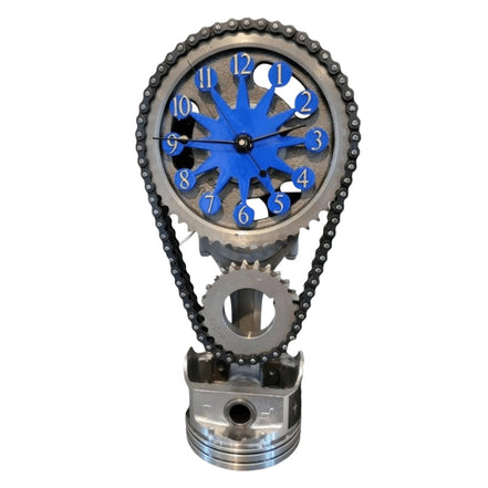 MechaTime – Wanduhr mit industriellem Zahnrad-Design