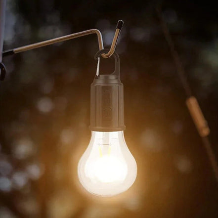 Lumora Campingleuchte – LED Leuchte mit USB-C Aufladung und Tragegriff