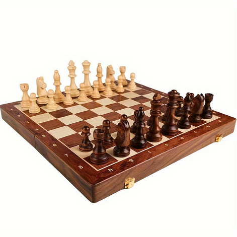 Strategon Schachspiel – Schachset mit faltbarem Brett und zusätzlichen Figuren