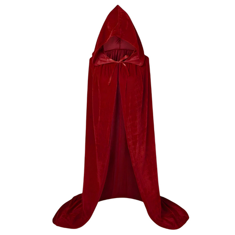 Lange Hexen-Cape mit Spitzhut für Kostümfeste – Ravena
