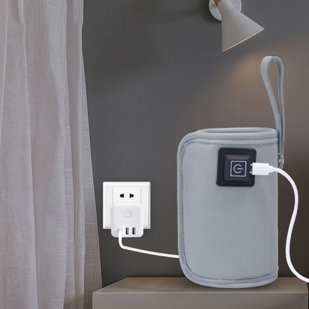 Warmivelle USB Babyflaschenhülle mit verstellbarer Passform