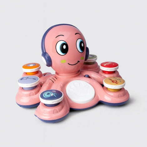 Octavio Kinder Musikspielzeug Oktopus mit Soundfunktionen