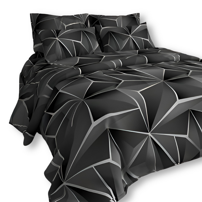 3D-Plaid Bettwäsche Set – Luxuriöser Stil Für Ihr Schlafzimmer 0