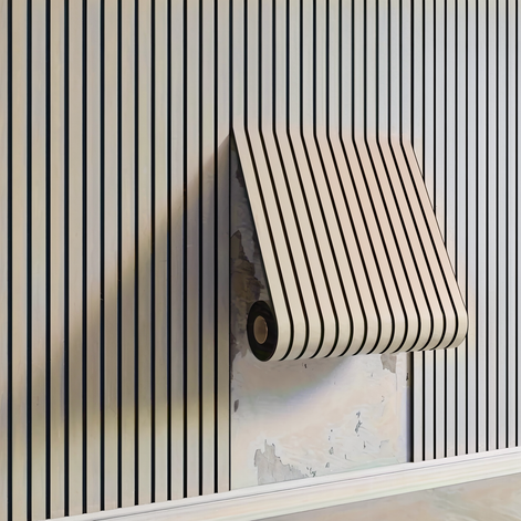 3D Akupanel selbstklebend im Holzlook – Stilvolle Wandgestaltung leicht gemacht