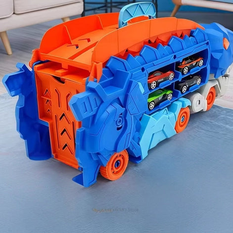Veltrion Kinder Transformationsspielzeug Auto Dinosaurier