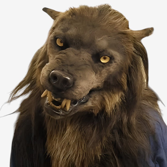 Werwolf Vollmaske für Halloween und Kostümpartys – Luphar