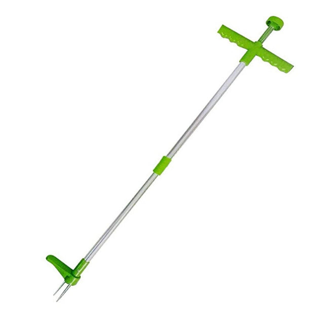 Unkrautentferner mit langem Griff für rückenschonende Gartenarbeit