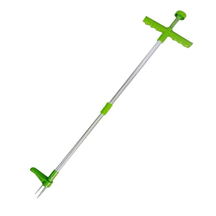 Unkrautentferner mit langem Griff für rückenschonende Gartenarbeit