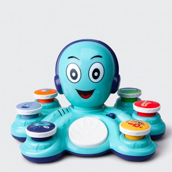 Octavio Kinder Musikspielzeug Oktopus mit Soundfunktionen