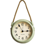 Norvian Wanduhr mit Quarzwerk und abgerundetem Design – dekorative Uhr