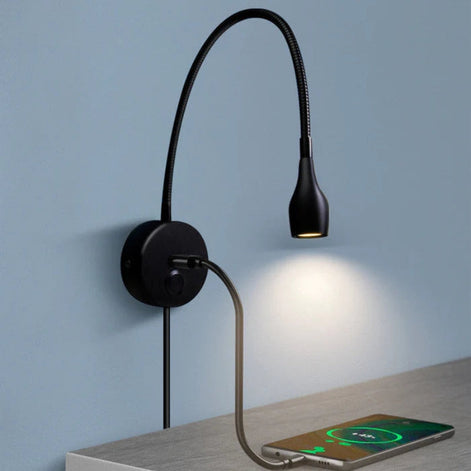 Lichtora LED-Wandleuchte mit verstellbarem Kopf