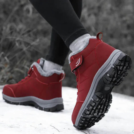 Damenschuhe mit Schnürung und runder Zehenform – Marevia
