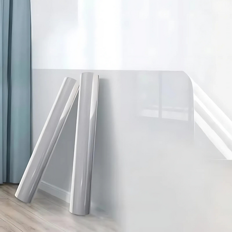 ClearGuard WallShield – Transparente, selbsthaftende Wand-Schutzfolie