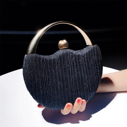 Valeria Clutch Tasche mit Reißverschluss und Handgelenkriemen