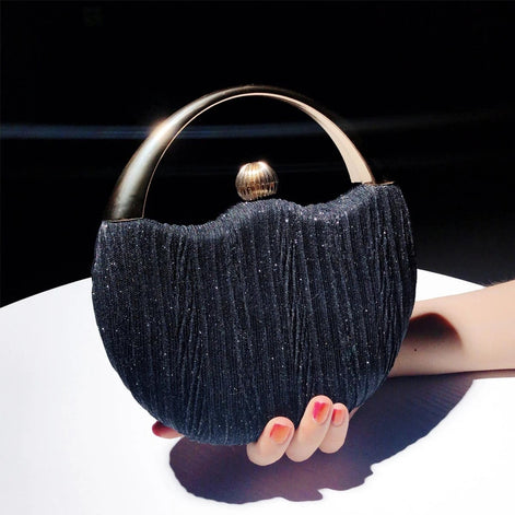 Valeria Clutch Tasche mit Reißverschluss und Handgelenkriemen
