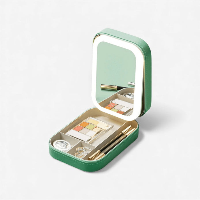 Veloria LED-Make-up Organizer mit Spiegel