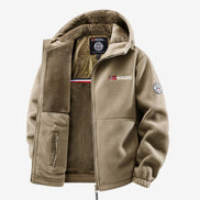 Herren Winterjacke mit Thermofutter und wasserabweisendem Material – Norvello