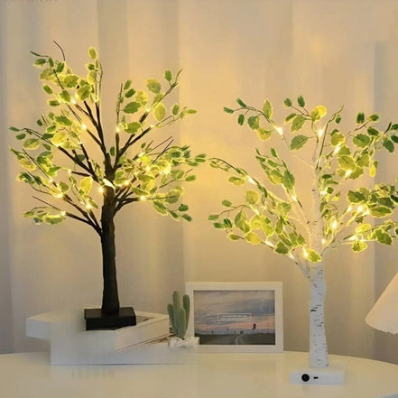 Lumivana LED-Tischlampe in Baumform mit Akku