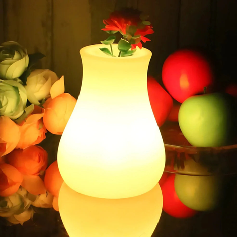 Floralux LED Vasenlampe mit Fernbedienung und Farbwechsel
