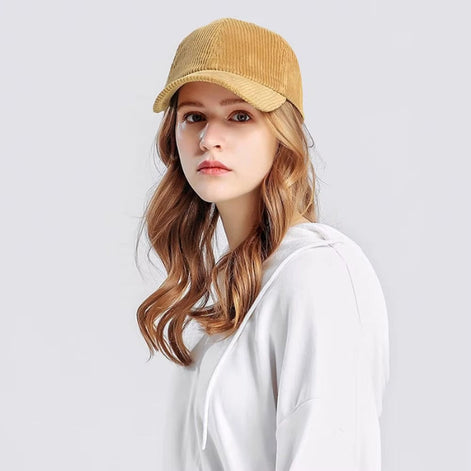 Ameliora Damen Baseball Cap aus Cord
