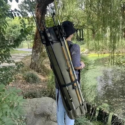 Transporttasche für Angelruten aus Nylon