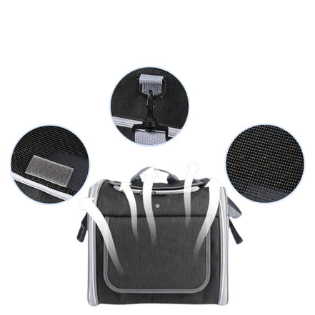 PetRida ausziehbarer Fahrradkorb für Haustiere