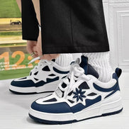 Naviro Herren Sneaker mit Schnürung