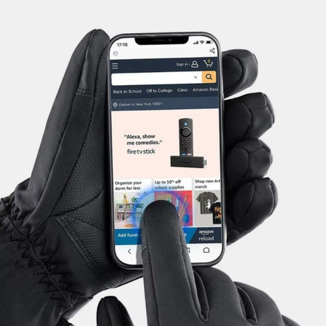 Elektrisch beheizbare Handschuhe mit Powerbanks und Touchscreen-Funktion – Thermovaro