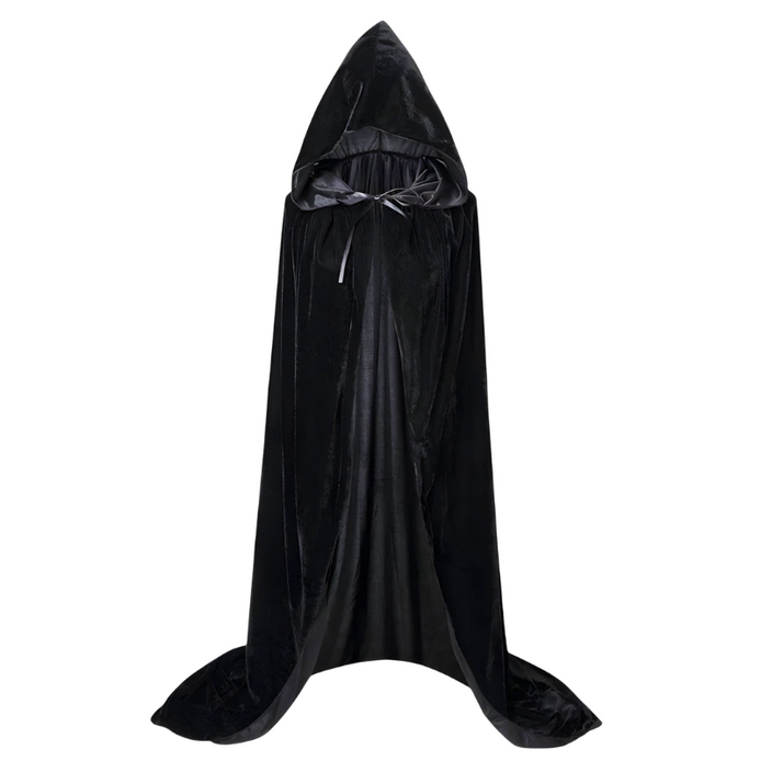 Lange Hexen-Cape mit Spitzhut für Kostümfeste – Ravena