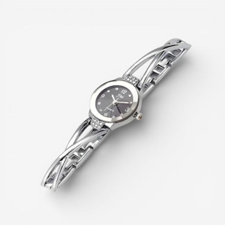 Inaya Armbanduhr mit Rundem Zifferblatt und Verstellbarem Armband