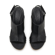 Carenza Damen Keilsandalen mit verstellbarem Riemen