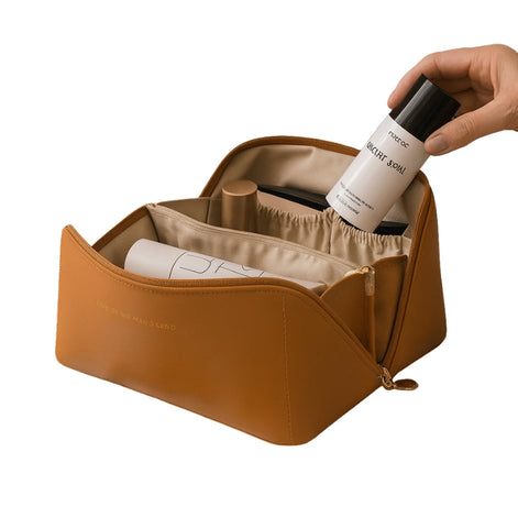 Glamoria Beauty Organizer mit Reißverschlussfächern