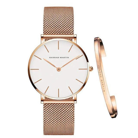 Miavelle Damen Uhrenset mit passendem Armband