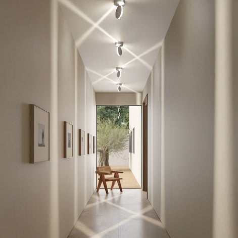 Lunexor Deckenleuchte mit 360° Drehfunktion und LED-Beleuchtung