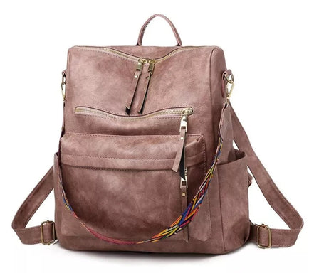 Tessavelle Damen Rucksack mit mehreren Fächern und modernem Design