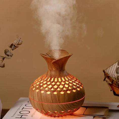 Aromira Diffusor – Luftbefeuchter mit USB-Betrieb und Nebelfunktion im kompakten Design