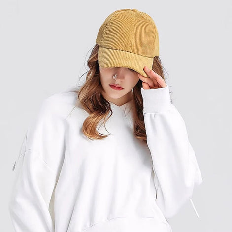 Ameliora Damen Baseball Cap aus Cord