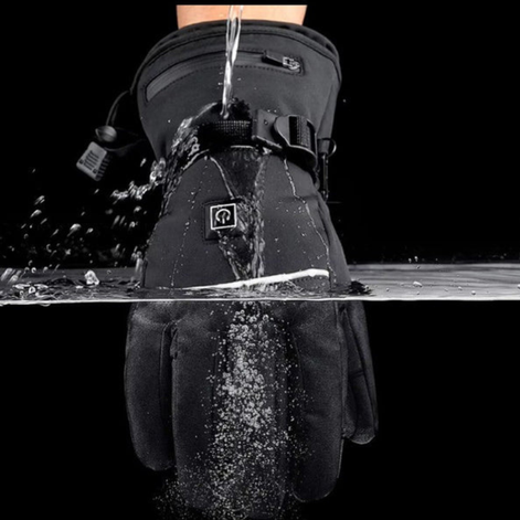 Elektrisch beheizbare Handschuhe mit Powerbanks und Touchscreen-Funktion – Thermovaro