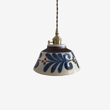 Ceranova LED Pendelleuchte aus Keramik für Deckenmontage