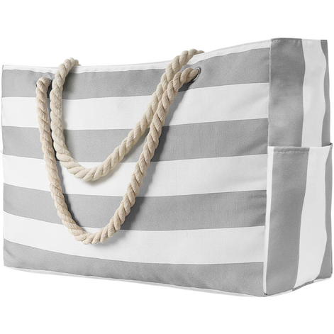 Lilavena Damen Shopper mit Reißverschluss