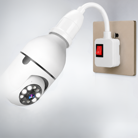 SecureView WLAN Überwachungskamera mit 360° Drehfunktion und Nachtsicht