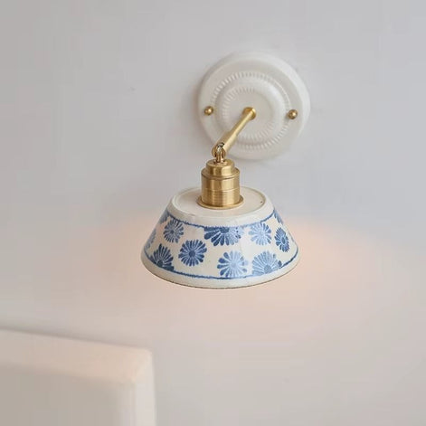 Ceravon LED Wandleuchte aus Keramik für Innenräume