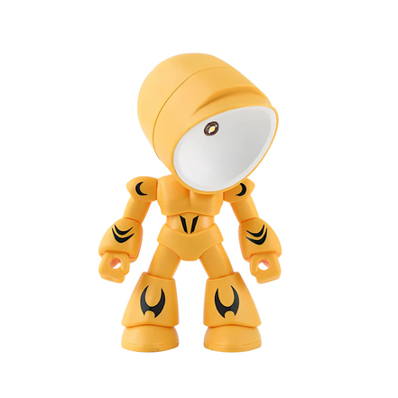Robixa Tischleuchte in Roboterform – LED Lampe für Kinderzimmer und Innenräume