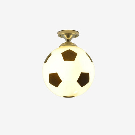 SportaGlow LED-Deckenleuchte – Deckenlampe mit Fußball- oder Basketballmotiv