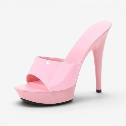 Silvarelle Damen Sandalen mit Absatz und offenem Design